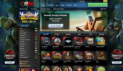 10Bet Casino Review, Ratings & Casino Bonuses 2016.